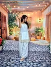 KF 6052 Kalaai Chinon Embroidery Kurti With Bottom Dupatta 